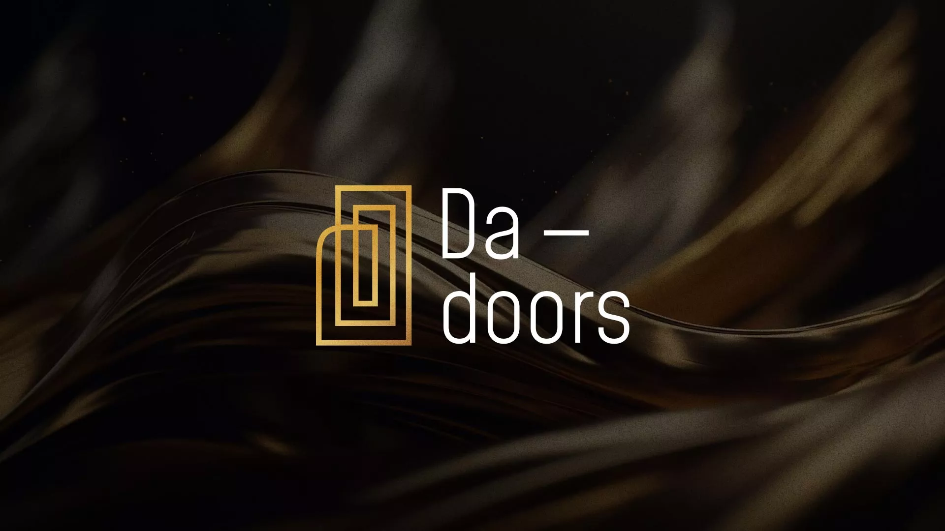 Разработка логотипа для компании «DA-DOORS» в Данкове